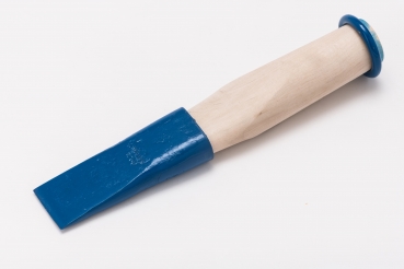 Holzscheide, Stahl-Spaltkeil, komplett, mit Holz und Ring, 1250 g